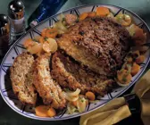 Dinkel-Braten mit Gemüse