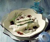 Feine Fischterrine mit Spinat