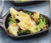 Raclette mit Kohlröschen