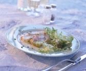 Sülze von Bodenseefischen und Krebsen