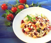 Mexikanischer Bohnen-Mais-Salat