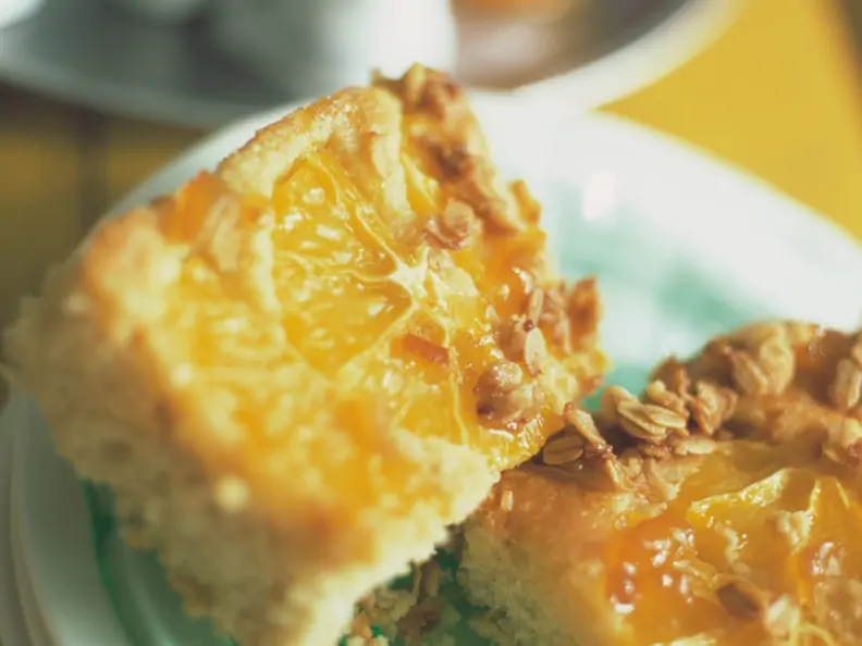Orangen-Knusperkuchen