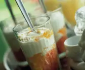 Quark mit Zitrusfrüchten
