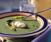 Spinatcremesuppe
