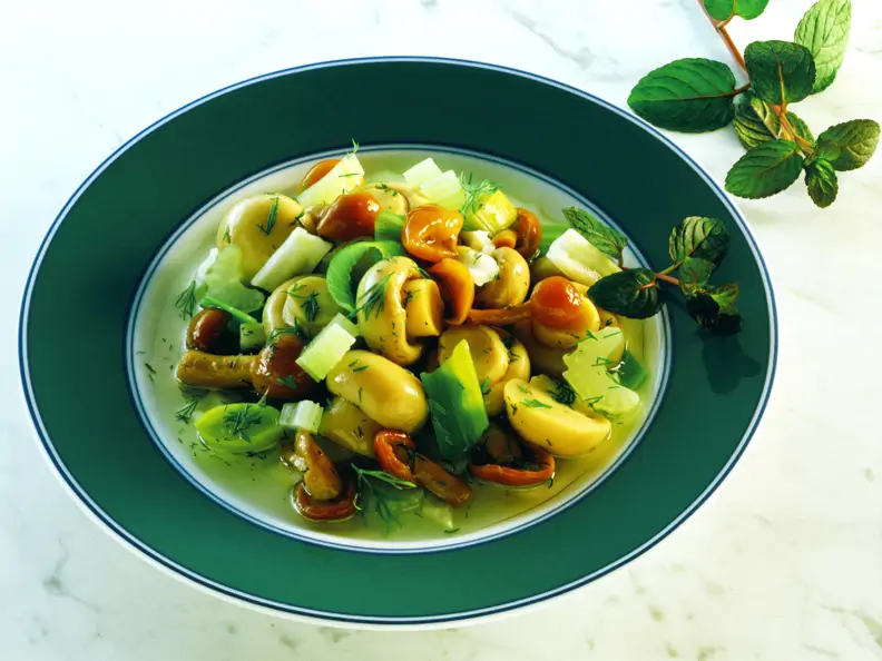 Würziger Pilz-Salat