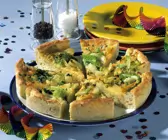 Wirsing-Käse-Quiche
