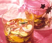 Zucchini-Zwiebel-Gemüse