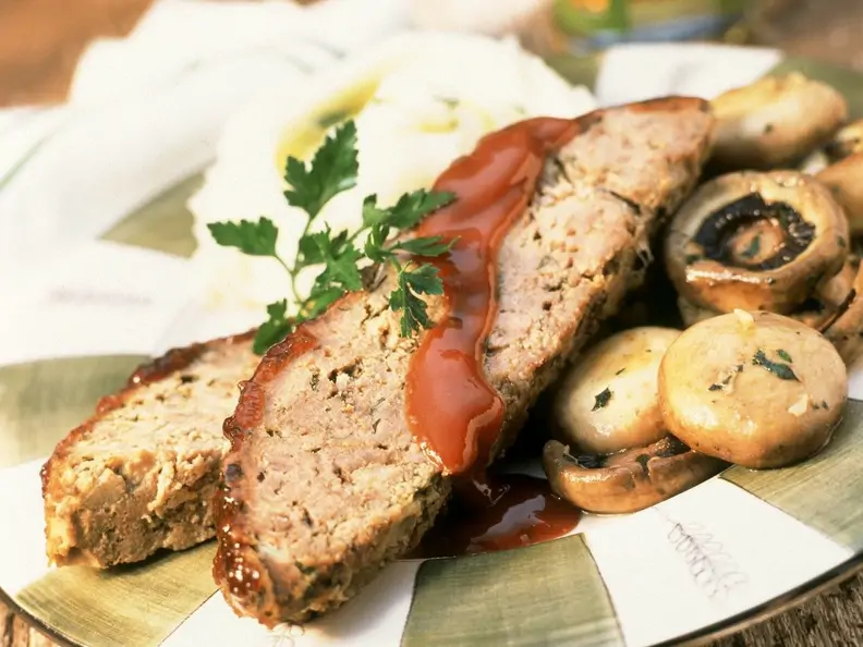 Hackbraten mit Barbecuesauce