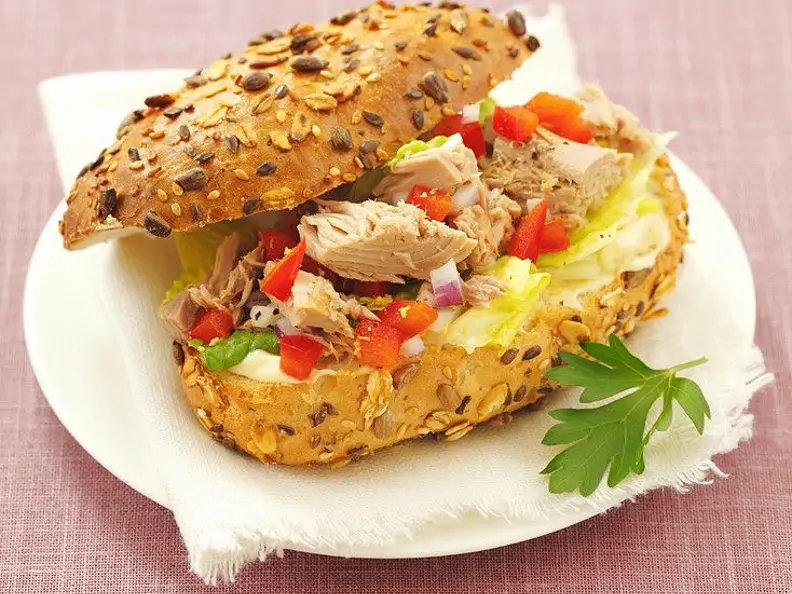 Sandwiches mit Thunfisch