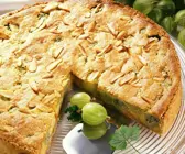 Stachelbeer-Mandelkuchen