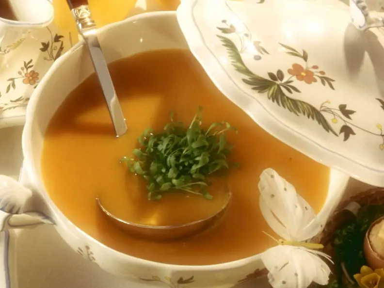 Möhrensuppe mit Orange