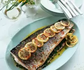Gefüllter Lachs