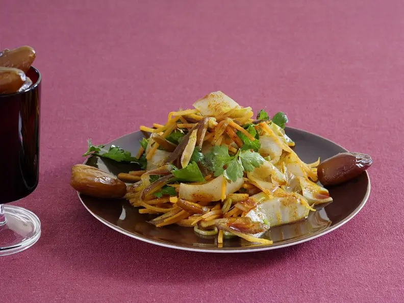 Chicorée-Möhrensalat