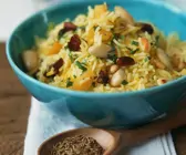 Gewürzreis mit Paprika