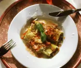 Gebackene Cannelloni mit Hackfleischfüllung