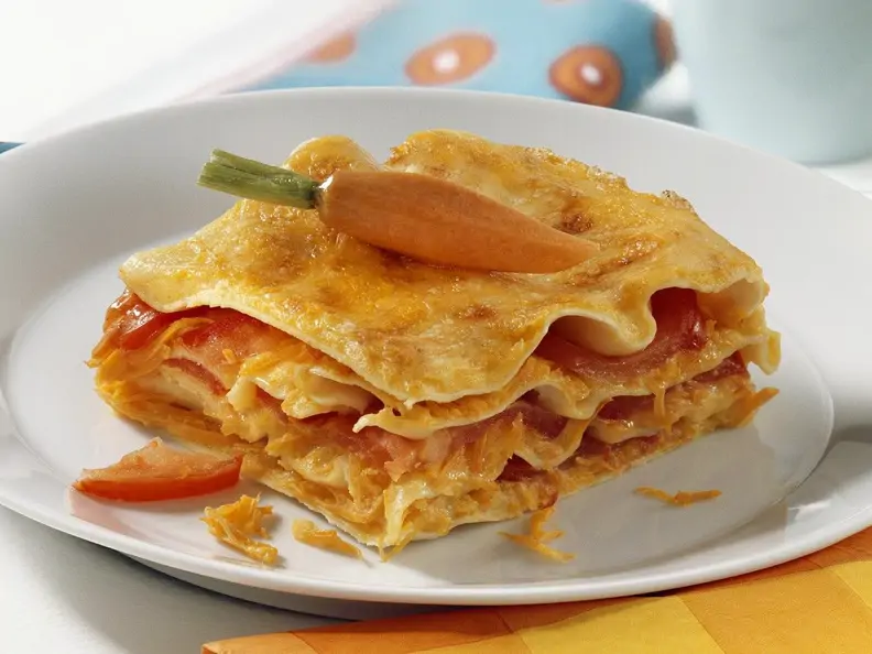 Möhren-Lasagne