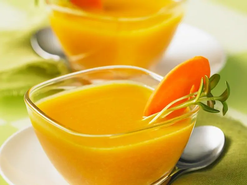 Möhrensuppe mit Ingwer