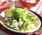 Endiviensalat mit roten Linsen