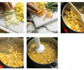 Gemüse-Creme-Suppe zubereiten