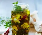 Feta in Gewürzöl