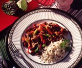 Bohnen-Paprika-Geschnetzeltes