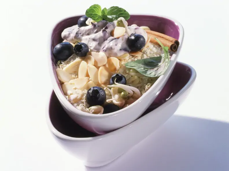 Heidelbeer-Mandel-Müsli