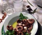Geschmorter Oktopus