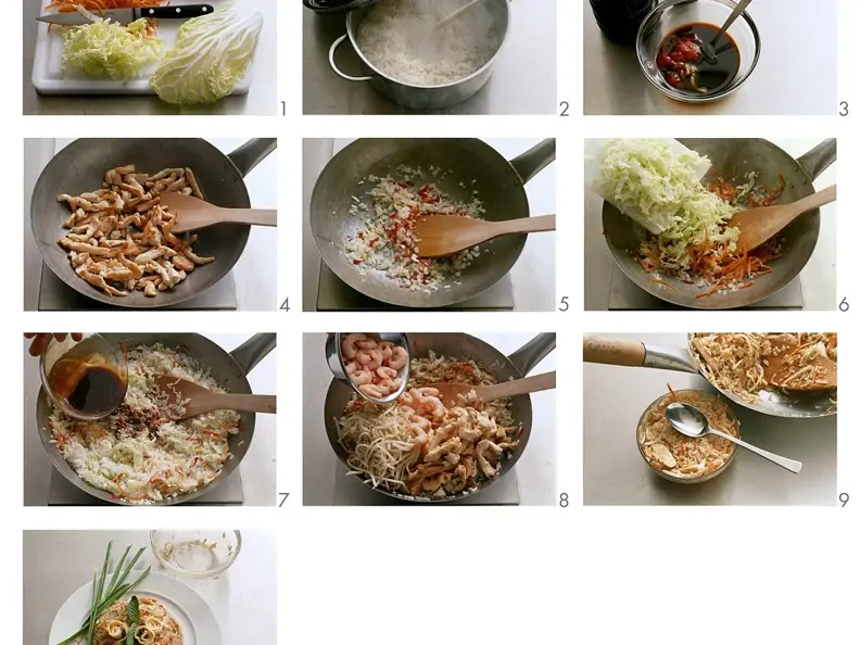 Nasi Goreng zubereiten