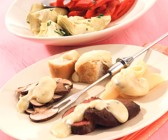 Gorgonzola-Provolone-Fondue