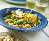 Vegetarisches Linsen-Pistazien-Curry