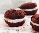 Red Velvet Whoopie Pies
