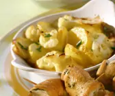 Involtini mit Kartoffel-Blumenkohl-Gratin