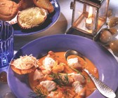 Tomaten-Fischsuppe