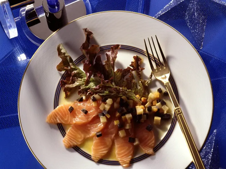 Roher Lachs