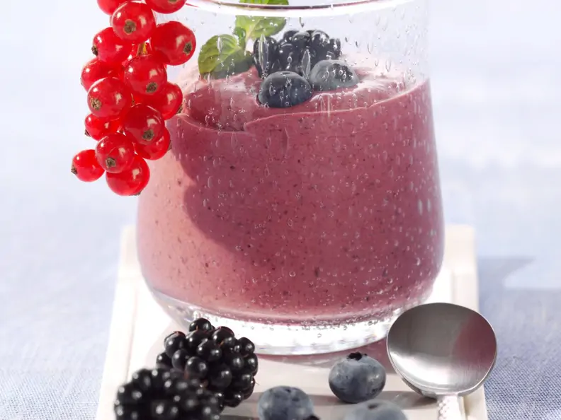 Schoko-Früchte-Smoothie