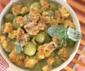 Stachelbeer-Crumble