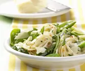 Spaghetti mit pikantem Frühlingsgemüse