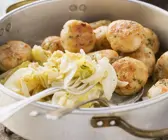 Tofubällchen mit Gemüse
