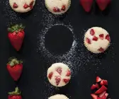 Erdbeer-Käsemuffins