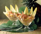 Ananas-Krabben-Cocktail