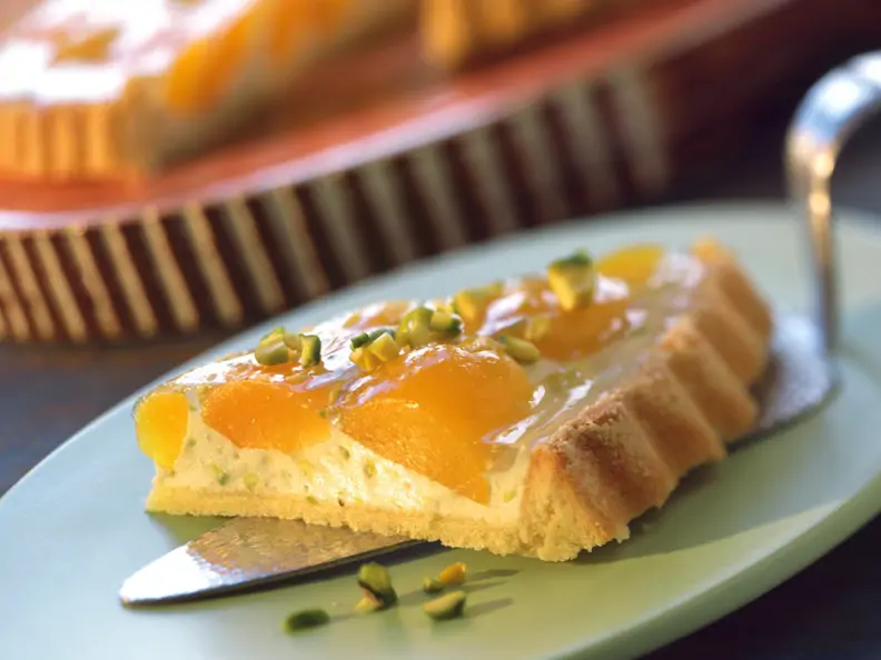Frischkäse-Aprikosen-Tarte
