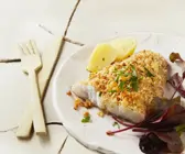 Gratinierter Loup de mer