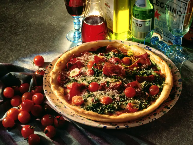Tomatenpizza