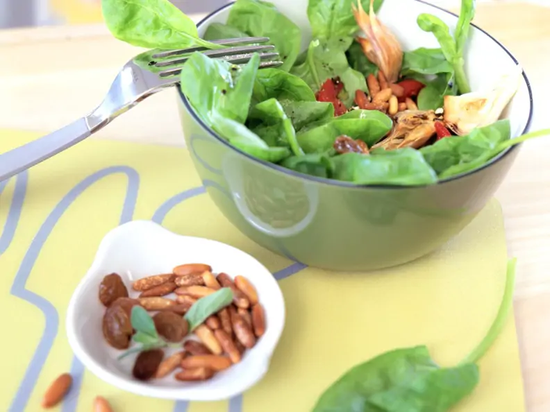 Spinatsalat