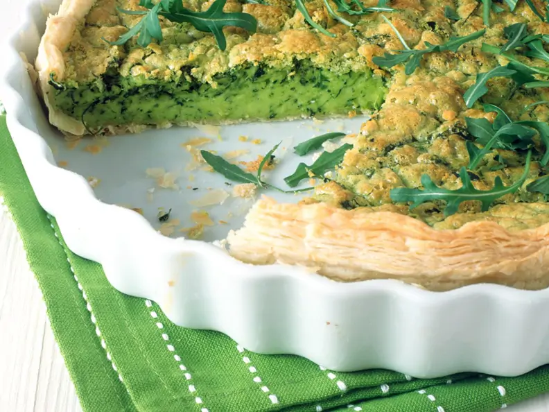 Rucola-Quiche
