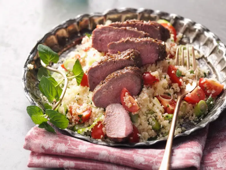 Couscous mit Lamm und Gemüse