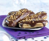 Weihnachts-Walnuss-Eclairs