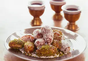 Gefüllte Datteln orientalisch
