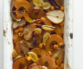 Gebackene Früchte