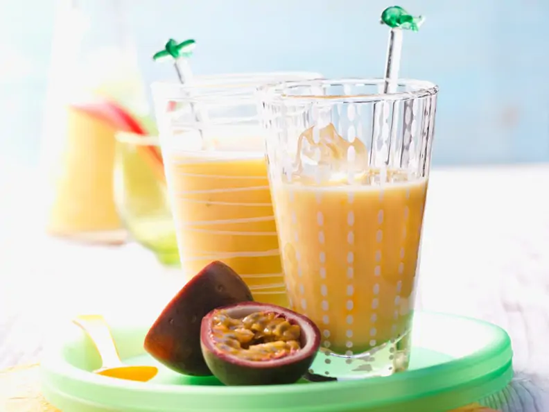 Mango-Passionsfrucht-Lassi